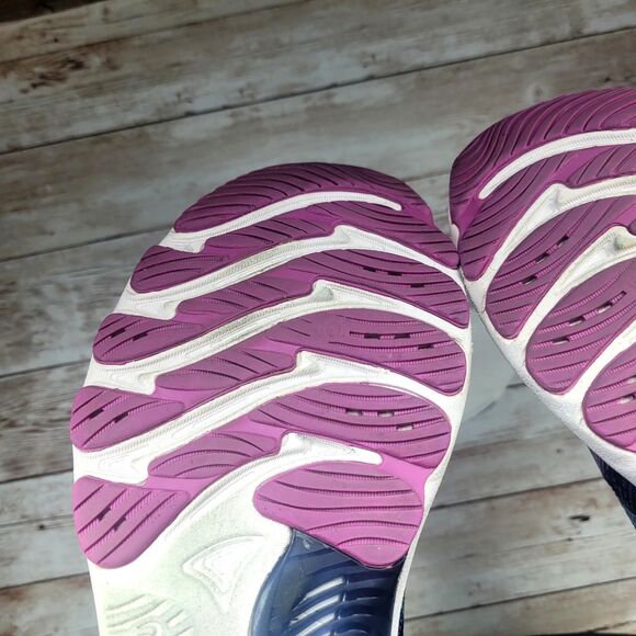 Asics Gel Nimbus 23 Women's Size 7 Blue Purple Athletic Running Shoes - Picture 10 of 13